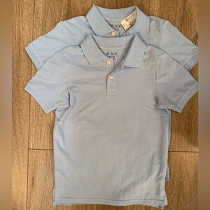 The Children's Place Light Blue Uniform Polo Shirts (2-pack)
